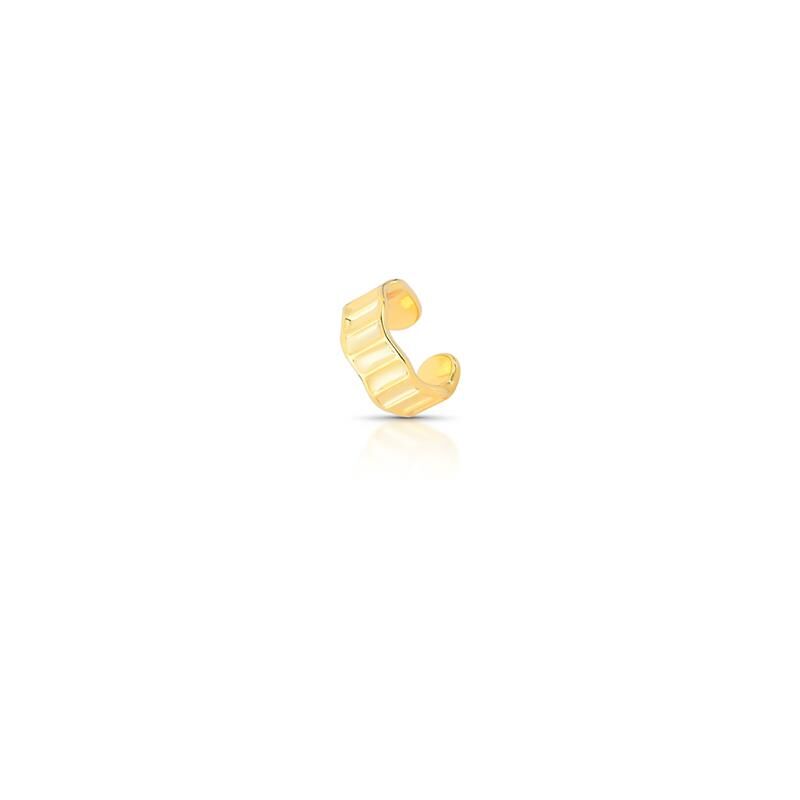 Piercing Dourado Texturizado