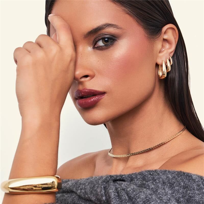 Bracelete Abaulado Dourado
