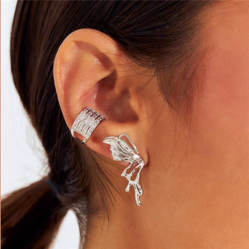 Piercing Brilho Ródio com Zircônias