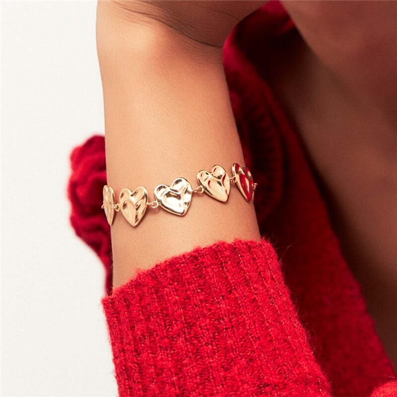Pulseira Amoré Corações