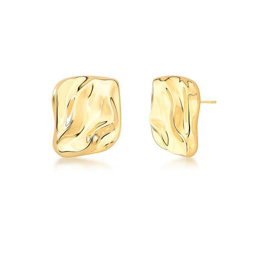 Brinco Dourado com Detalhes