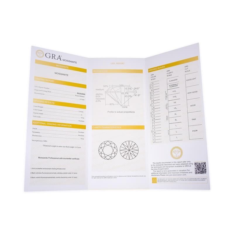 Colar Prata com Pedra Moissanite e Zircônias