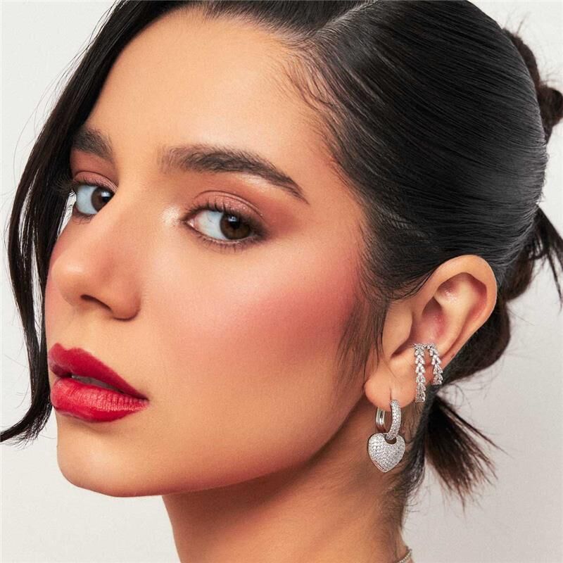 Piercing Unitário Cravejado Zircônias