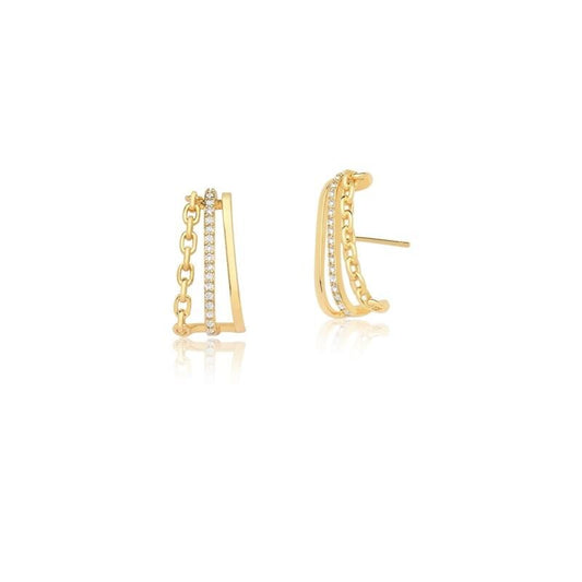 Brinco Ear Hook 3 Elementos