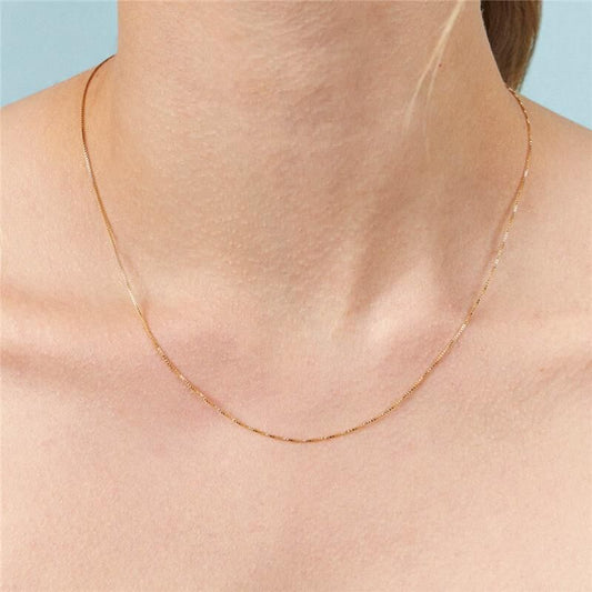 Corrente em Prata com Banho Dourado Avulsa