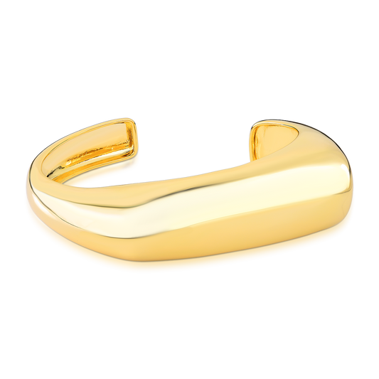 Bracelete Abaulado Dourado
