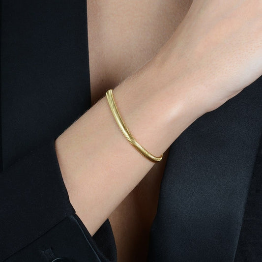 Pulseira Rabo de Rato-Ouro